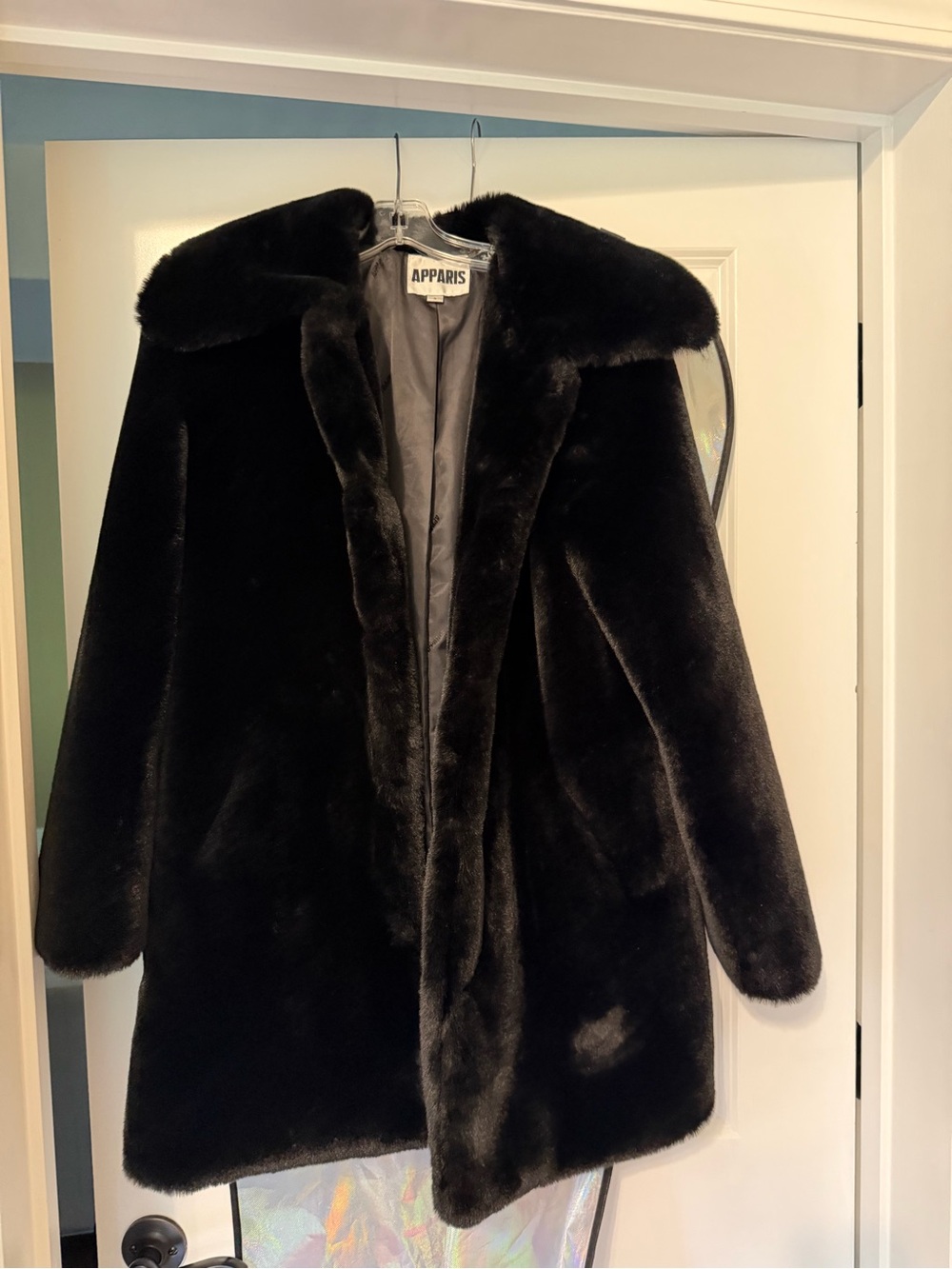 Apparis Black Teddy Jacket